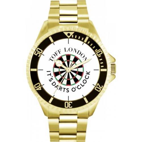 Toff London Klein Seine Pfeile Uhr weiße Uhr von Toff London