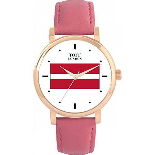 Toff London Lettland Flag Watch von Toff London