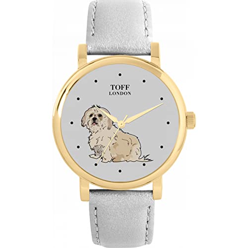 Toff London Lhasa Apso Hundeuhr von Toff London