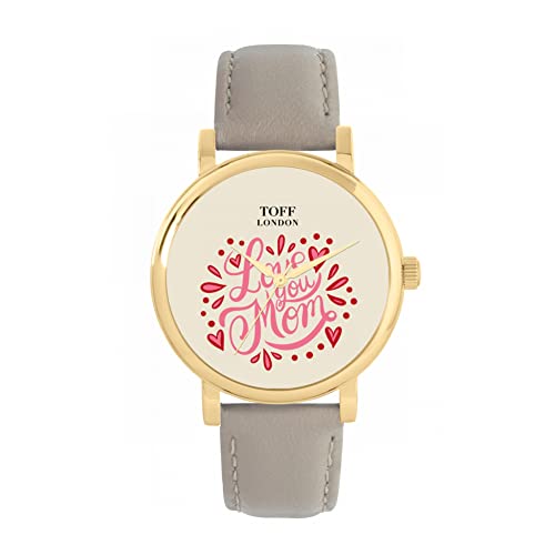 Toff London Liebe Dich Mama Herzen Uhr von Toff London