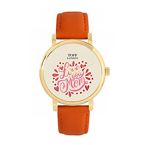 Toff London Liebe Dich Mama Herzen Uhr von Toff London