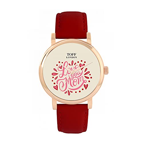 Toff London Liebe Dich Mama Herzen Uhr von Toff London