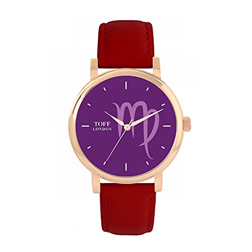 Toff London Lila Jungfrau-Uhr von Toff London