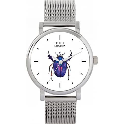 Toff London Lila Käfer Uhr von Toff London