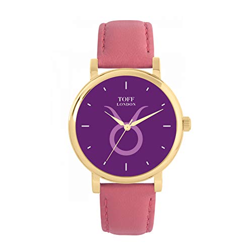 Toff London Lila Stier Uhr von Toff London