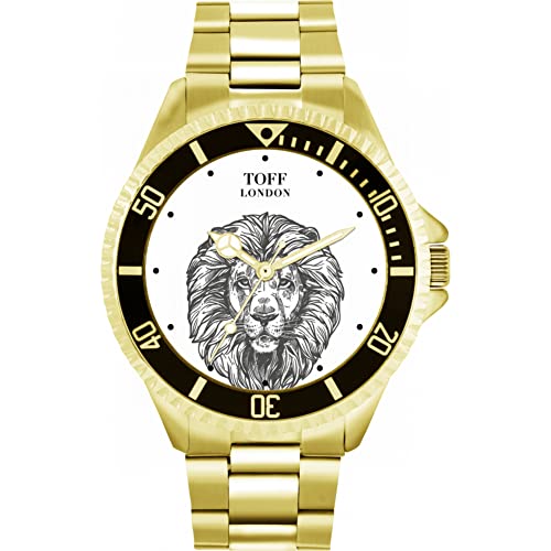 Toff London Löwe-Skizzen-Uhr von Toff London