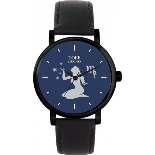 Toff London Marineblaue Jungfrau-Uhr von Toff London