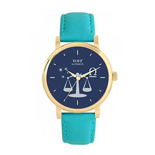 Toff London Marineblaue Waage-Uhr von Toff London