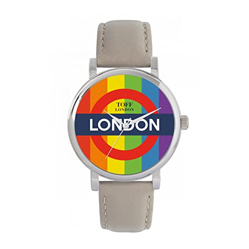 Toff London Mehrfarbige Underground-Uhr von Toff London