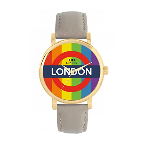 Toff London Mehrfarbige Underground-Uhr von Toff London