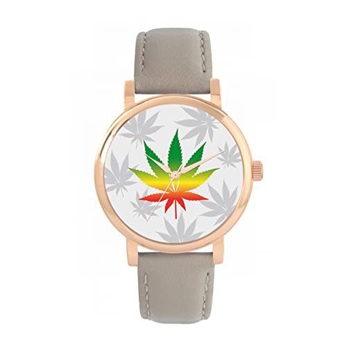 Toff London Mehrfarbige Weed Watch von Toff London