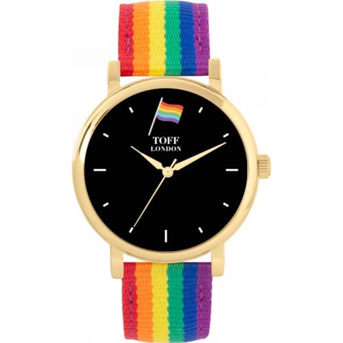 Toff London Mini Original Pride Flag Uhr von Toff London