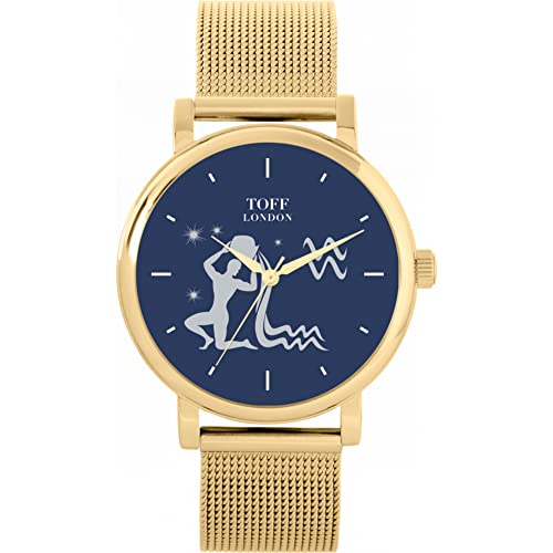 Toff London Navy Aquarius Uhr von Toff London