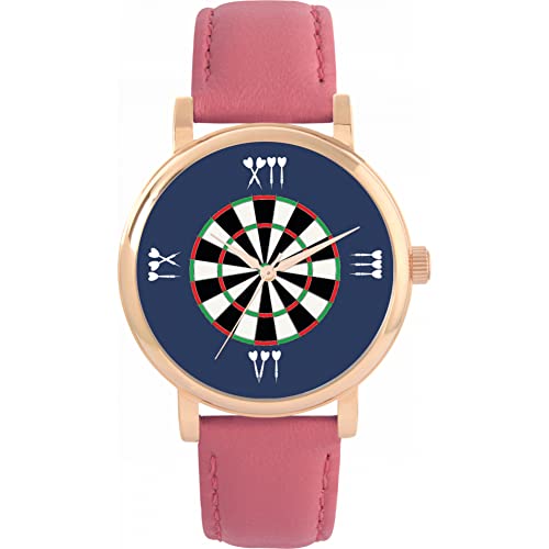 Toff London Navy Roman Numerals Dartscheibe Uhr von Toff London