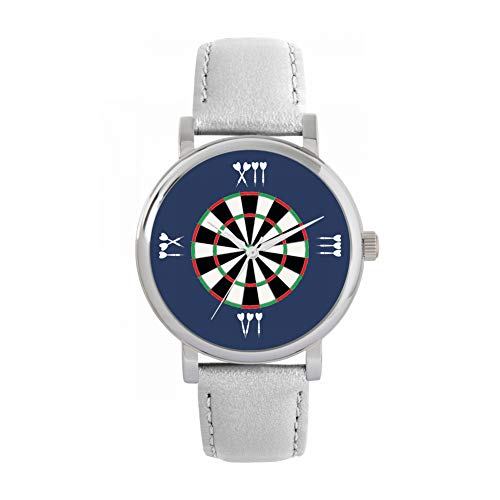 Toff London Navy Roman Numerals Dartscheibe Uhr von Toff London