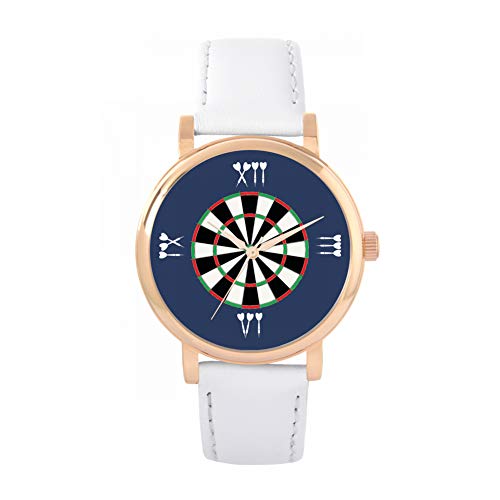 Toff London Navy Roman Numerals Dartscheibe Uhr von Toff London