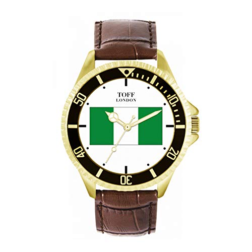 Toff London Nigerian Flag Watch von Toff London