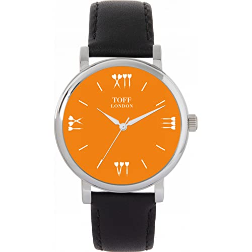 Toff London Orange Darts Batons Uhr von Toff London