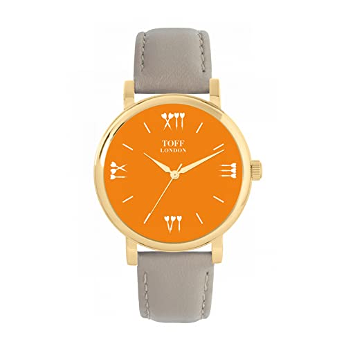 Toff London Orange Darts Batons Uhr von Toff London