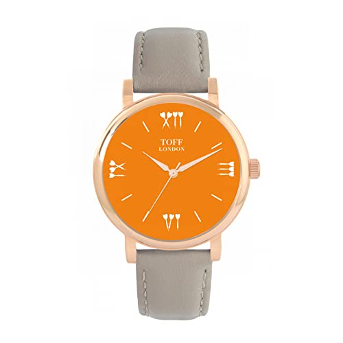 Toff London Orange Darts Batons Uhr von Toff London