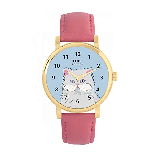 Toff London Persian Head Cat Watch von Toff London