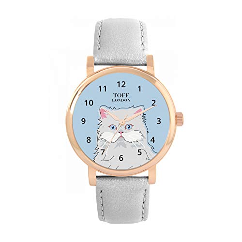 Toff London Persian Head Cat Watch von Toff London