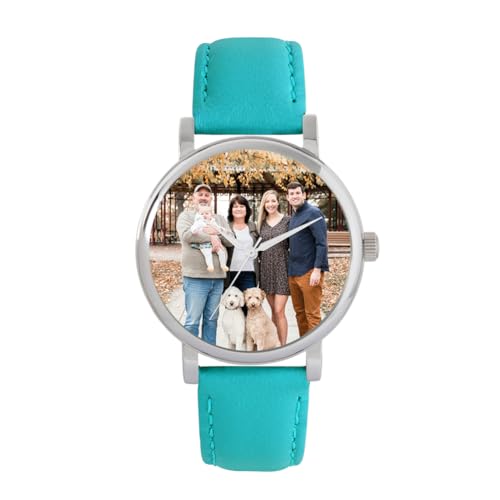 Toff London Personalisierte Fotogeschenke für Frauen, analoge Anzeige, Japanisches Quarzwerk, maßgeschneiderte Uhr Toff London Personalisierte Fotogeschenke für Frauen, analoge Anzeige, Japanisches Quarzwerk, maßgeschneiderte Uhr von Toff London