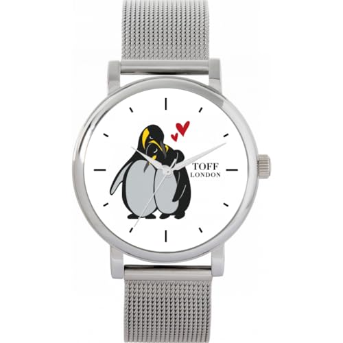 Toff London Pinguine umarmen Uhr von Toff London