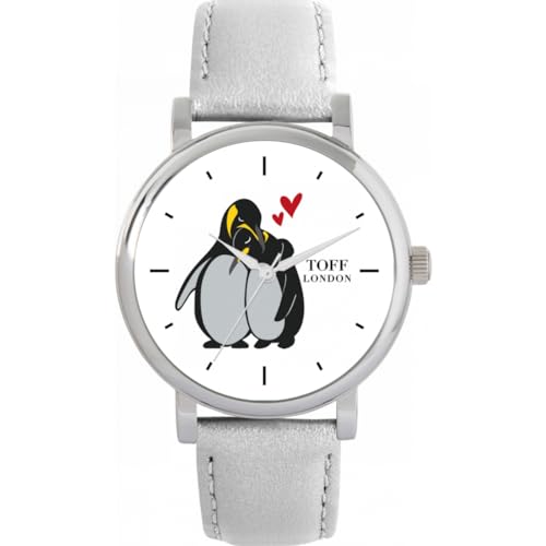 Toff London Pinguine umarmen Uhr von Toff London