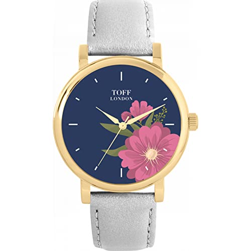 Toff London Pink Gerbera Uhr von Toff London