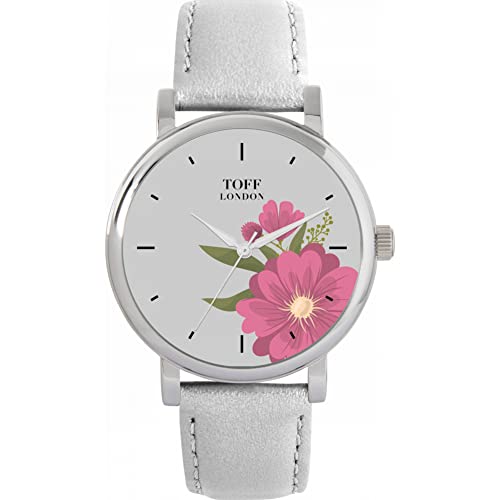 Toff London Pink Gerbera Uhr von Toff London