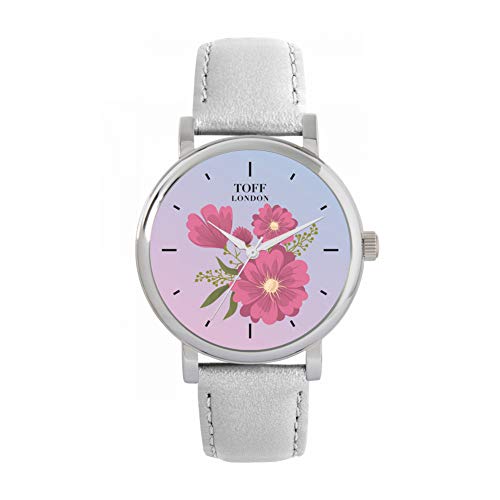 Toff London Pink Gerbera Uhr von Toff London