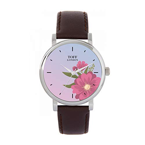 Toff London Pink Gerbera Uhr von Toff London