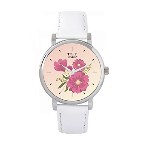 Toff London Pink Gerbera Uhr von Toff London