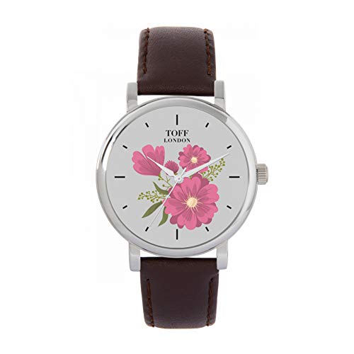 Toff London Pink Gerbera Uhr von Toff London