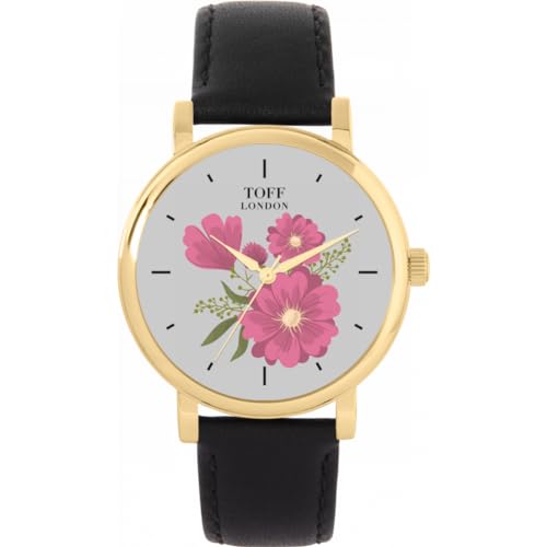 Toff London Pink Gerbera Uhr von Toff London