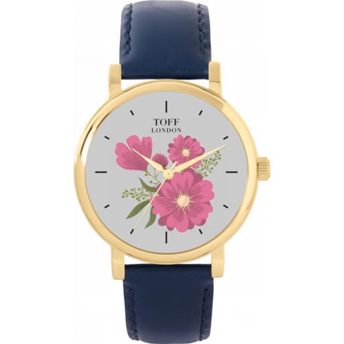 Toff London Pink Gerbera Uhr von Toff London