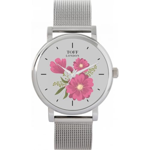 Toff London Pink Gerbera Uhr von Toff London