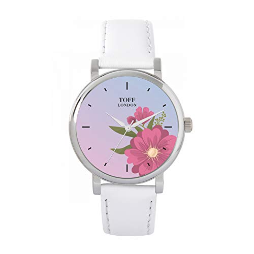 Toff London Pink Gerbera Uhr von Toff London