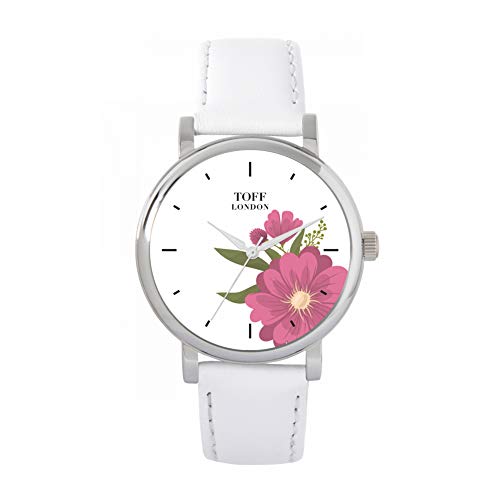 Toff London Pink Gerbera Uhr von Toff London