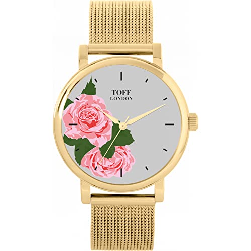 Toff London Pink Rose Uhr von Toff London