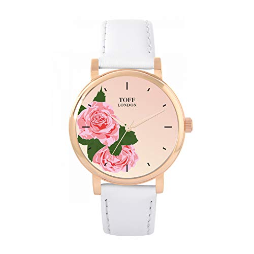 Toff London Pink Rose Uhr von Toff London