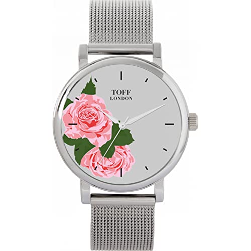 Toff London Pink Rose Uhr von Toff London