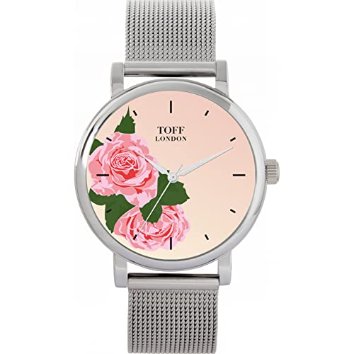 Toff London Pink Rose Uhr von Toff London