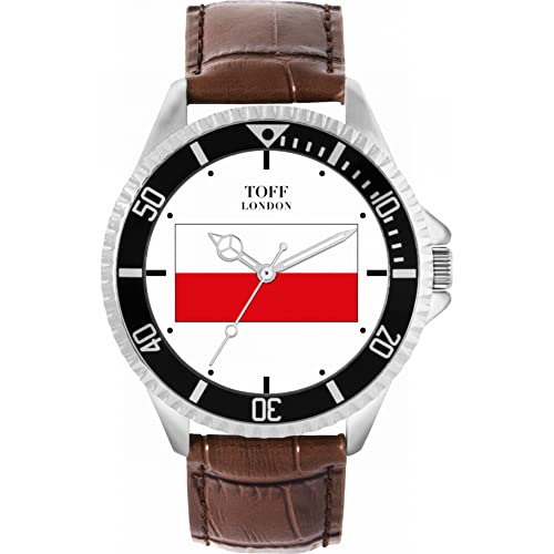 Toff London Polen-Flaggen-Uhr von Toff London