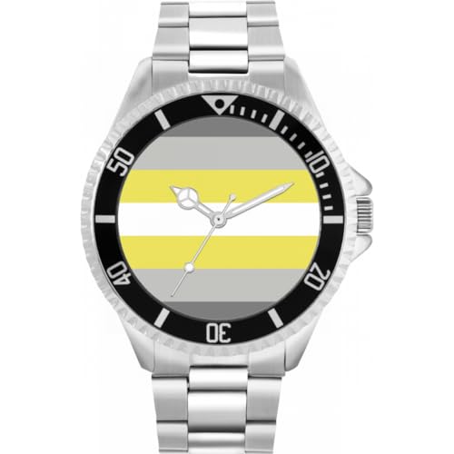 Toff London Pride Demigender Flagge Uhr von Toff London