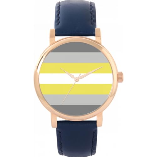 Toff London Pride Demigender Flagge Uhr von Toff London