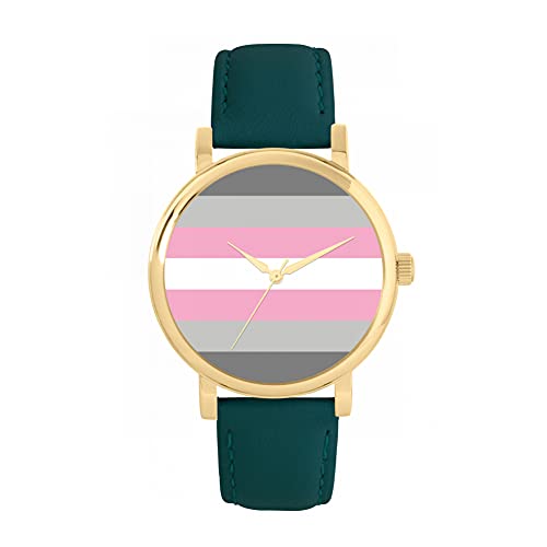 Toff London Pride Girl Demigender Flag Watch von Toff London