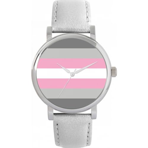 Toff London Pride Girl Demigender Flagge Uhr von Toff London