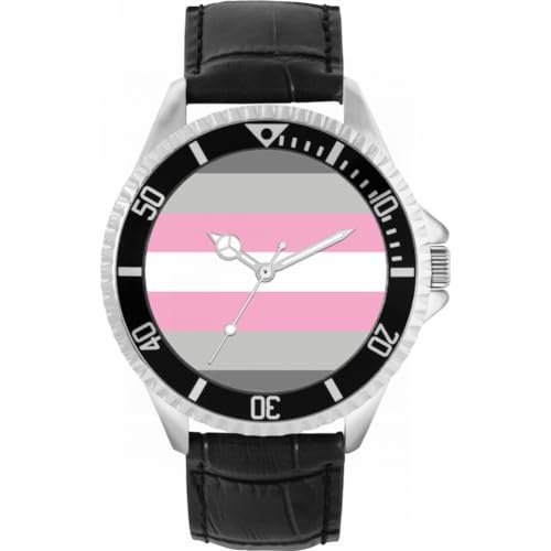 Toff London Pride Girl Demigender Flagge Uhr Toff London Pride Girl Demigender Flagge Uhr von Toff London